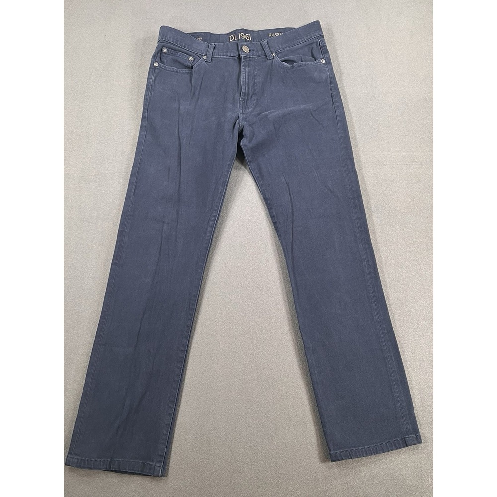 DL1961 Russell Slim Straight Ditmar Blue 360 Comfort Pants 32x30 5420